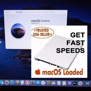 500GB 2.5" SSD Preloaded with macOS Catalina 10.15.7 For iMac, Mac Mini, MacBook
